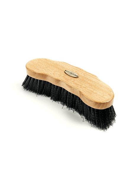 Premium Wooden Dandy Brush for Horses - Natural Bristle Grooming Tool for Show & Stable Care | Perfect for Detangling, Shining & Massaging Coat