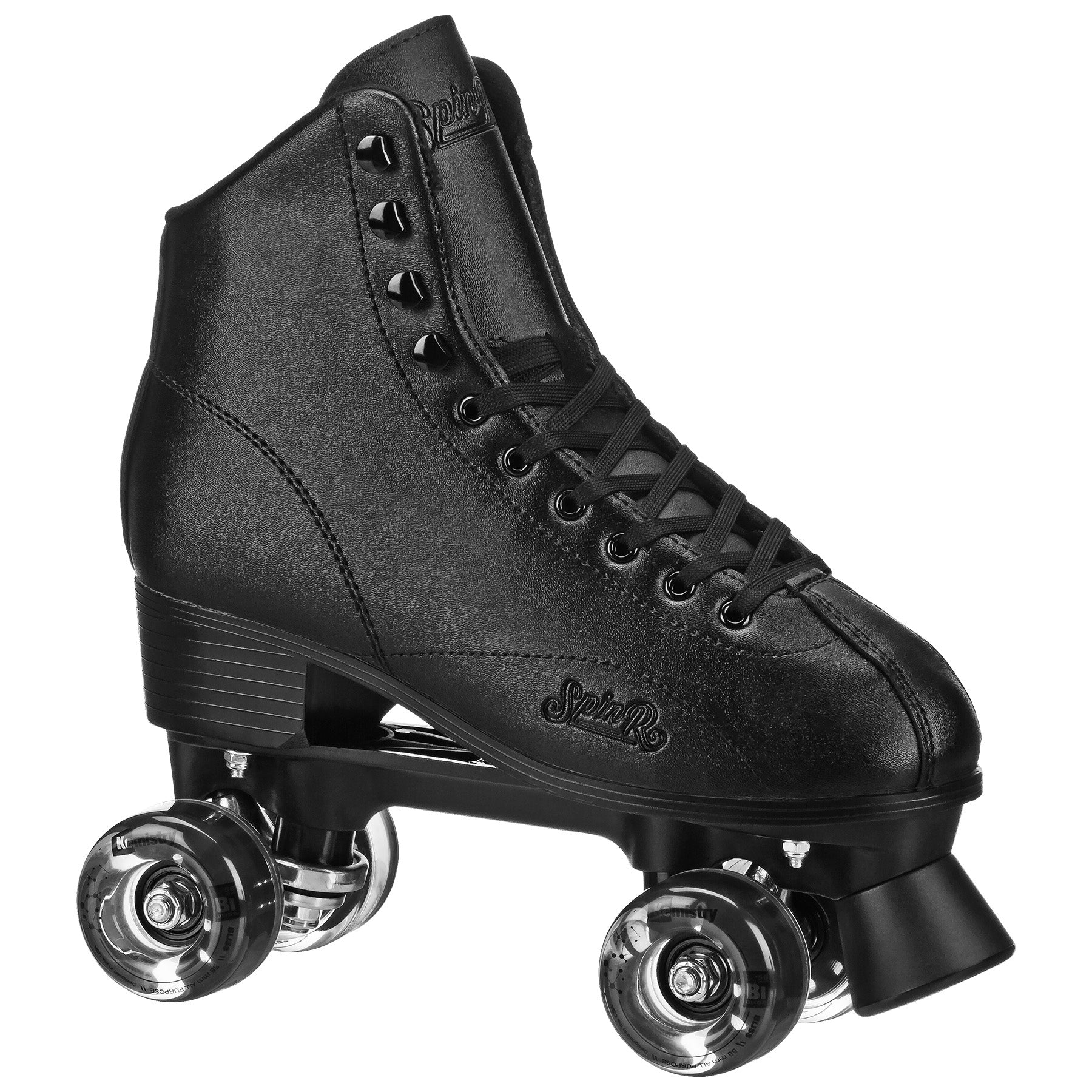 Artistic Men's Quad Roller Skates for Adults - Vintage Style Outdoor & Indoor Roller Skates with Adjustable Toe Stops - Perfect for Rink, Park, Street Skating and Retro Fashion