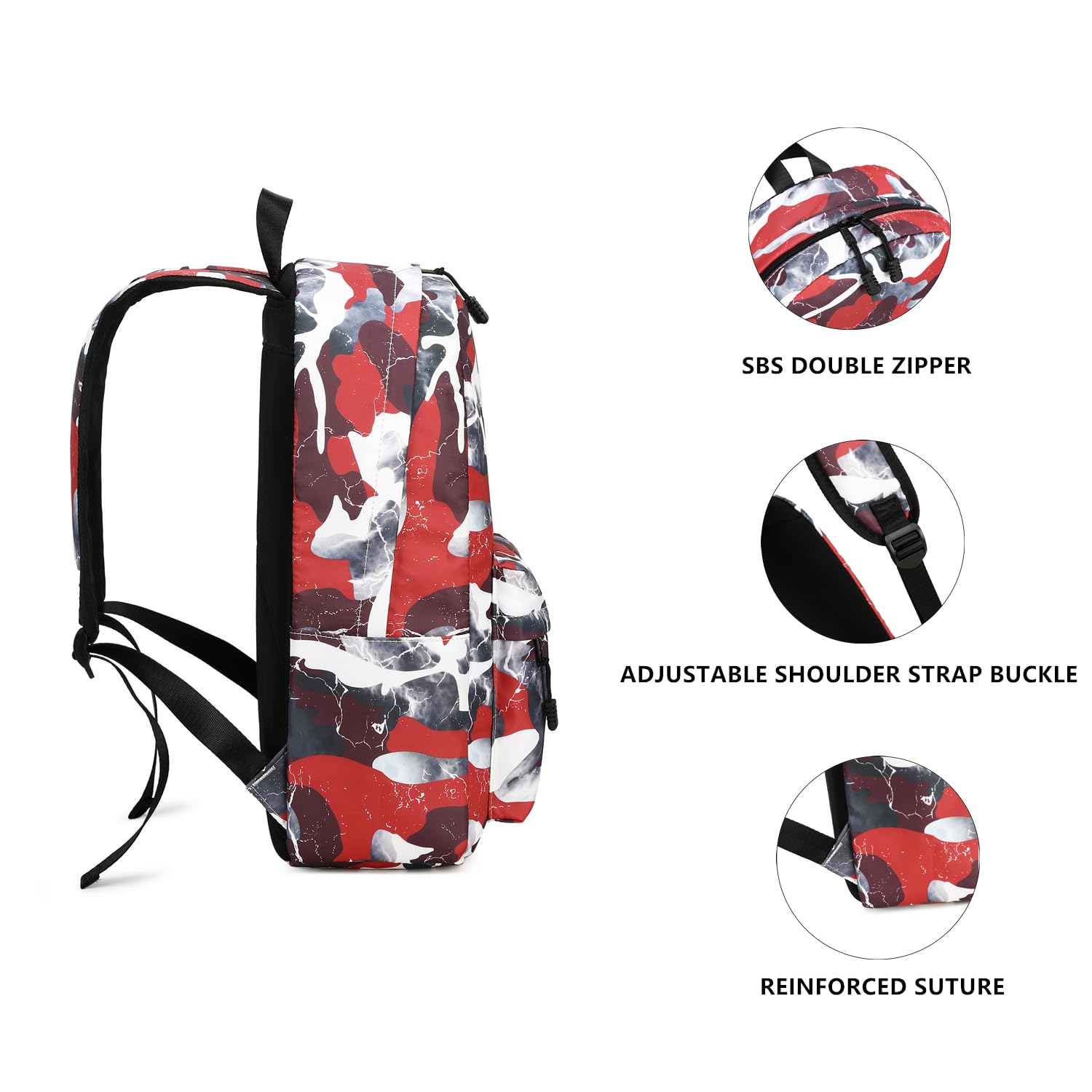 Lmwzh Boys Backpack - Waterproof Lightweight School Bookbag for Elementary Kids, Durable Travel Backpack (2023 Model) - Perfect for School, Travel & Outdoor Adventures