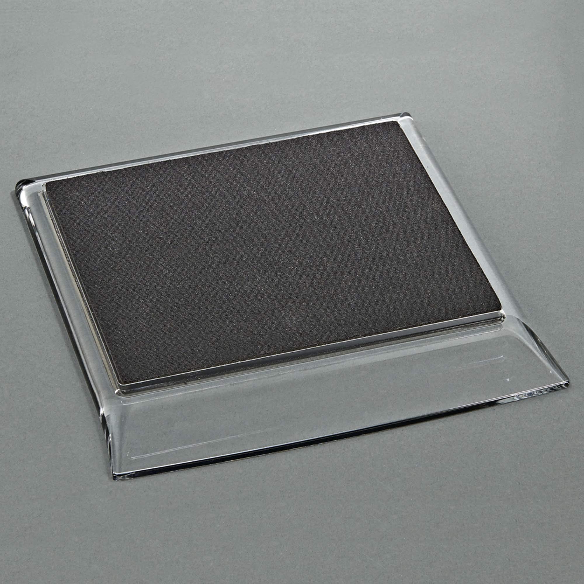 Clear Acrylic Mouse Pad 7.25 x 7.25 Inch - Non-Slip Gaming & Office Desk Mat for PC, Laptop, Computer Workstation (Home & Office Use)