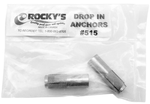Rocky RR515 Drop-In Anchors - Heavy Duty Concrete Anchors for Secure Fastening | Ideal for Construction, Shelving & DIY Projects