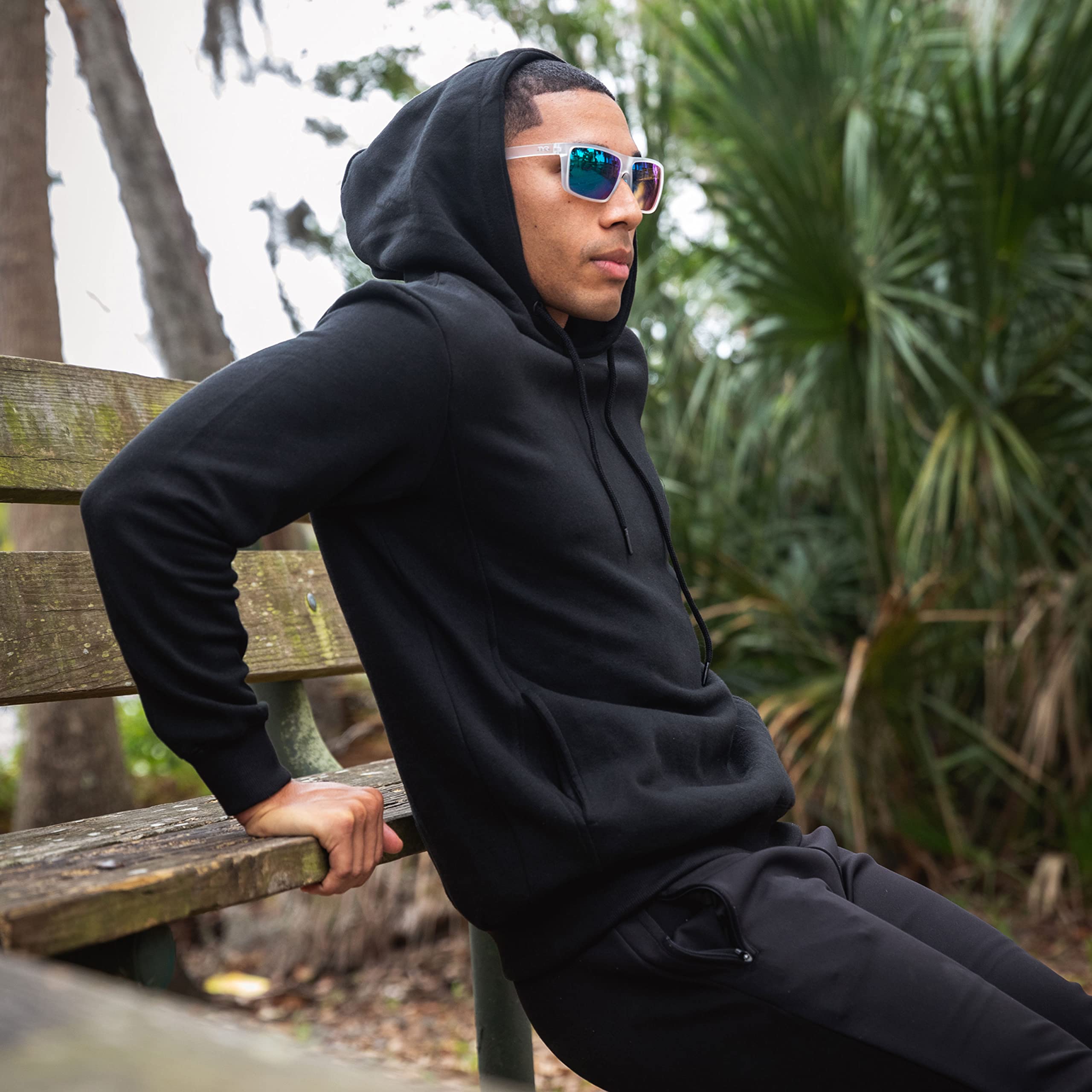 TYR Men's Ventura Sport High-Tech Sunglasses - Polarized UV Protection for Running, Cycling & Outdoor Activities