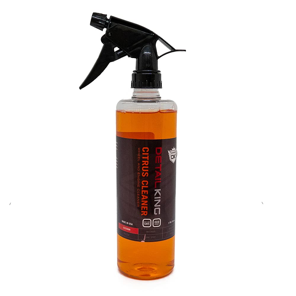 Detail King Citrus Cleaner (16 oz) - All-Purpose Degreaser for Cars, Kitchens & Garages | Safe & Effective Cleaning Solution