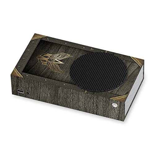 Wood And Gold Chest