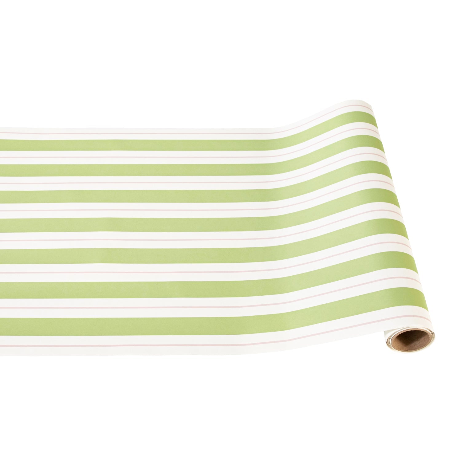 Stylish Green & Pink Awning Stripe Runner - Non-Slip Kitchen Rug for Home Decor | Perfect for Hallway, Entryway, and Bedroom Floor Mat