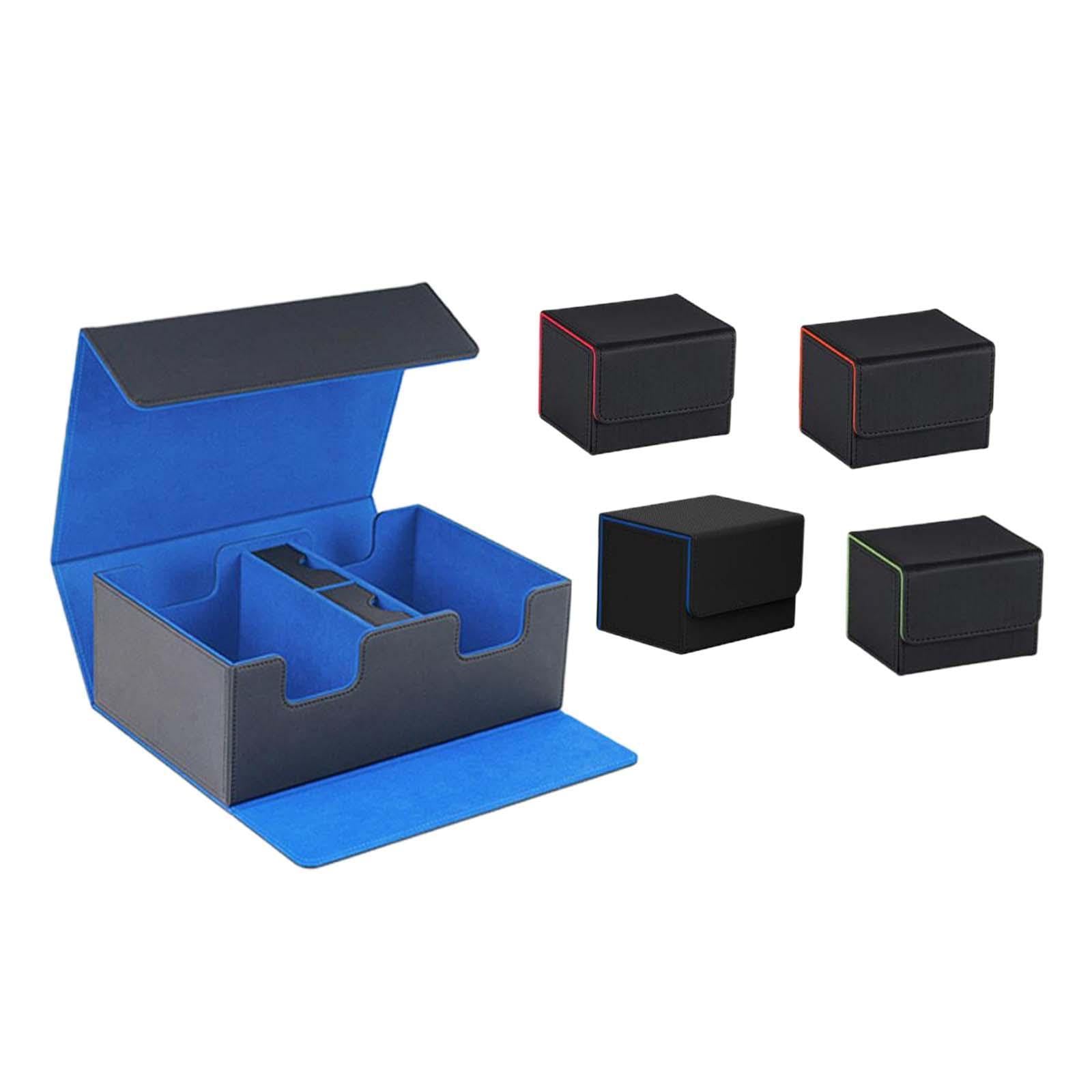 GaotKeut Premium Trading Card Deck Box - Durable Card Storage Case with Protective Sleeves for MTG, Pokemon & Yu-Gi-Oh Cards - Perfect for Game Nights, Collectors & Card Display