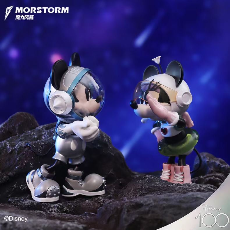 Morstorm Astronaut Mickey & Minnie Plush Toy - Disney Space-Themed Collectible for Kids & Adults | Perfect for Disney Fans, Room Decor, Birthday Gifts & Space Enthusiasts