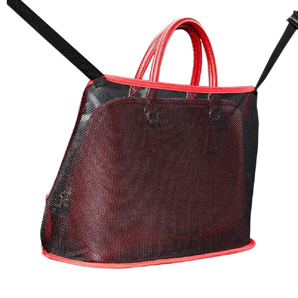 Car Seat Back Organizer Mesh Net Pocket - Universal Purse Holder Between Seats for Women, Storage Pouch for Phone, Documents & Small Items | Perfect for Sedans, SUVs & Trucks | Keeps Car Organized While Driving