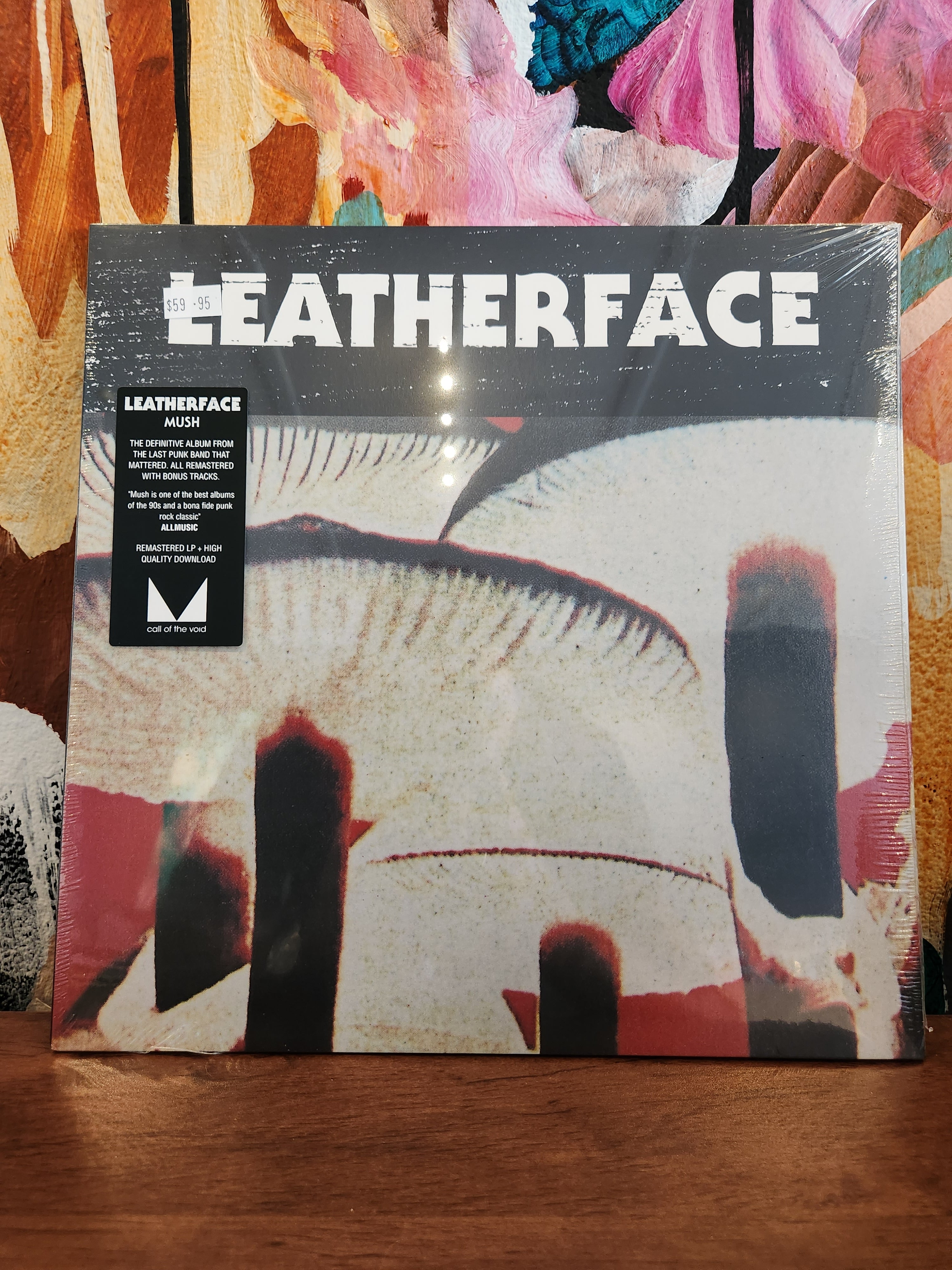 Leatherface Mush Vinyl LP - Punk Rock Album for Collectors & Music Lovers | Perfect for Home Listening & Record Collections