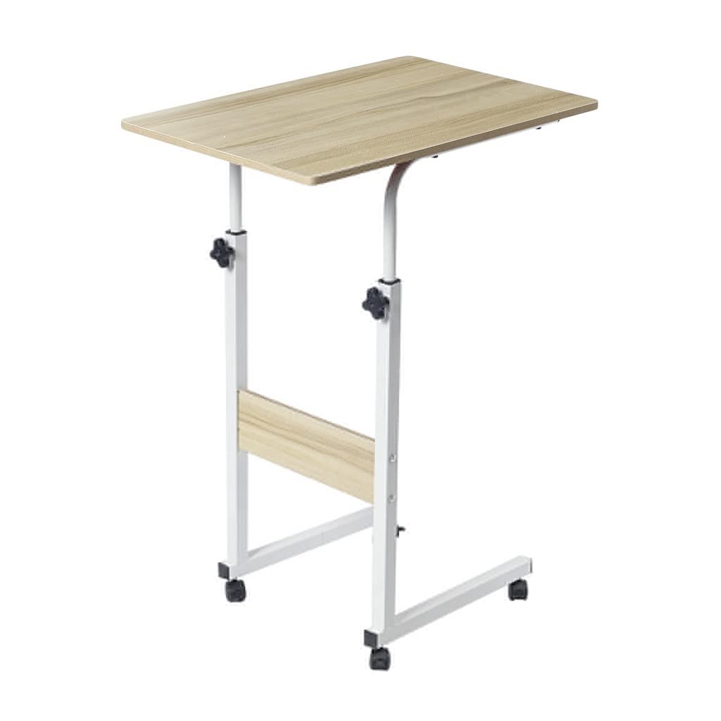 Foldable Adjustable Laptop Desk for Bed, Sofa & Office - Portable Computer Table with Ergonomic Design - Study & Work from Home - 60x30cm Wooden Mobile Notebook Stand (Perfect for Small Spaces, Dorm Rooms & Cozy Workstations)