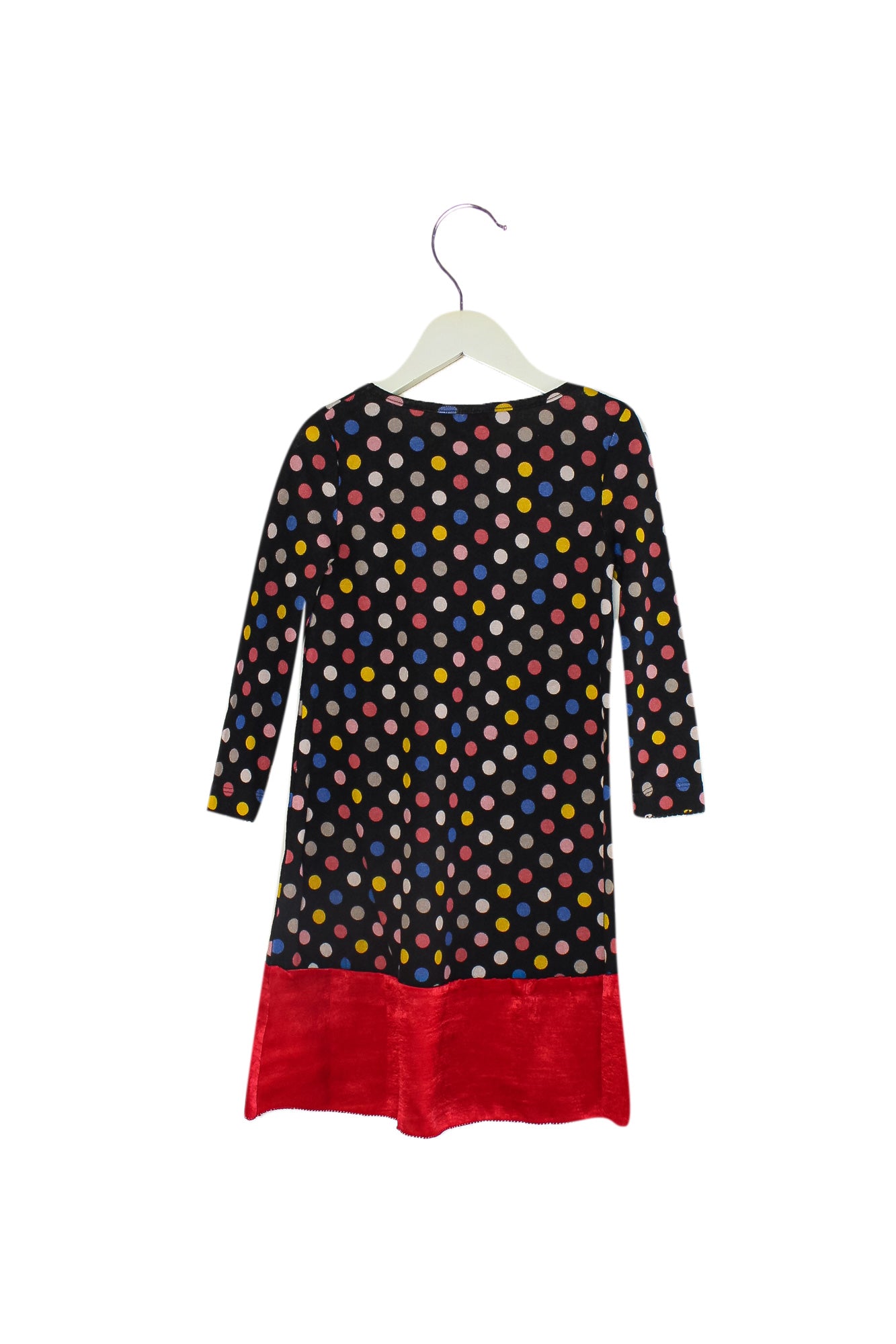 Ponpoko Long Sleeve Dress for Girls 2T (100cm) - Cute & Comfortable Toddler Outfit for Playdates, Parties & Everyday Wear