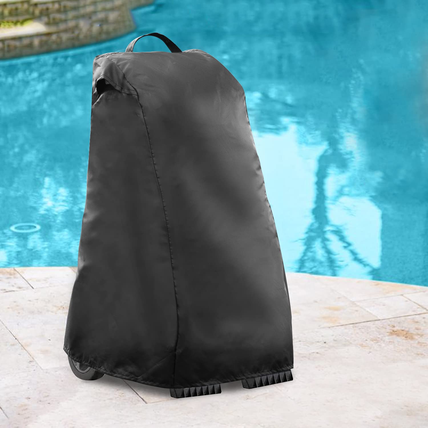 UCEDER Waterproof Robotic Pool Cleaner Cover - 420D Durable Caddy Cover for Dolphin Robotic Pool Cleaners | Perfect for Pool Maintenance & Storage Protection