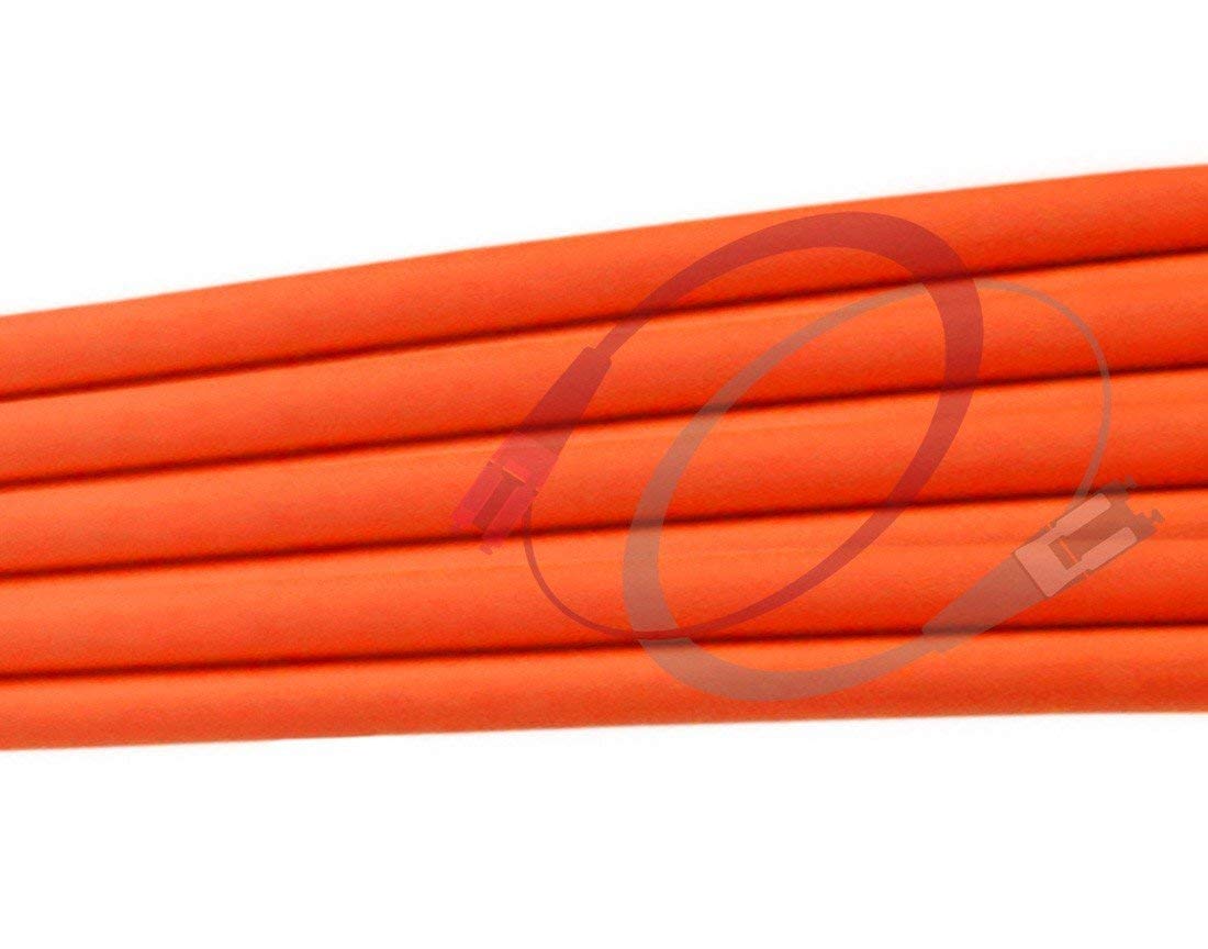OM2 LC to LC Plenum Duplex 50/125 Multimode Fiber Optic Patch Cable - 100m (328ft) for Data Center, Server Room & High-Speed Network Applications