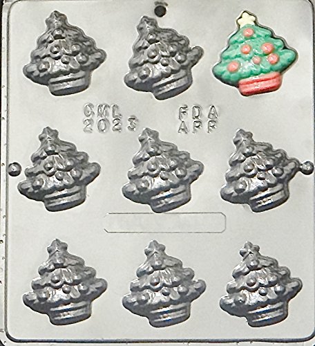 Small Christmas Tree Chocolate Candy Mold for Holiday Baking - Perfect for Christmas 2023 DIY Treats, Party Favors & Gift Giving