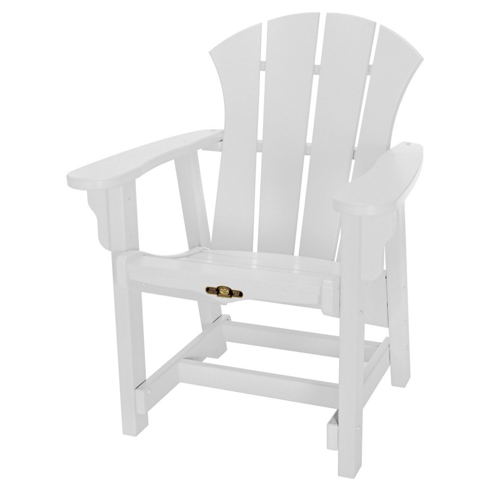 Pawley's Island Sunrise White Conversational Chair - Comfortable Lounge Chair for Living Room, Patio, or Sunroom Relaxation