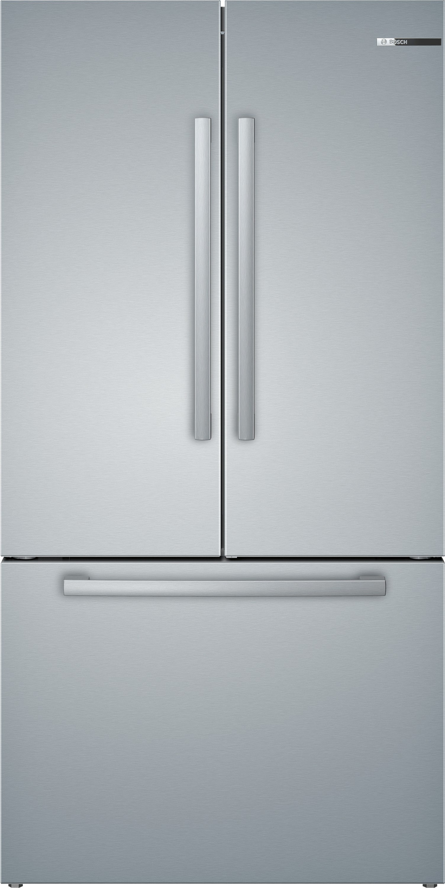 Bosch 800 Series 36 Inch Stainless Steel Counter Depth French Door Refrigerator with Ice Maker - B36CT80SNS - Perfect for Modern Kitchens and Entertaining