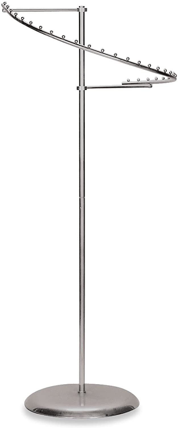 29 Ball Spiral Clothing Rack - Heavy Duty Garment Rack for Closet Organization, Laundry Drying, and Retail Display - Perfect for Home, Store, and Commercial Use
