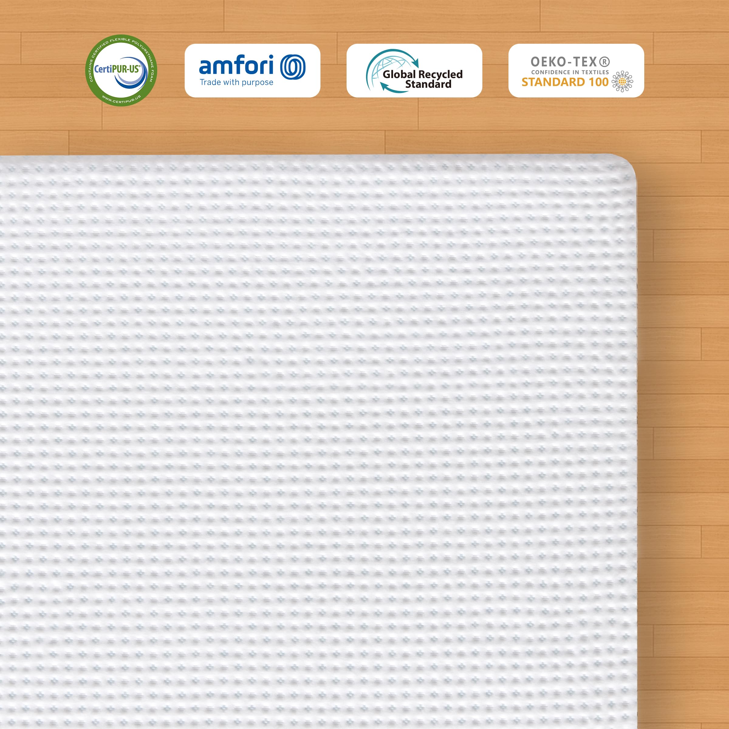 Subrtex Gel-Infused Memory Foam Mattress Topper - 4 Inch Twin XL, High Density Cooling Bed Topper with Breathable Removable Cover, CertiPUR-US Certified | Perfect for College Dorm, Guest Room & Home Comfort