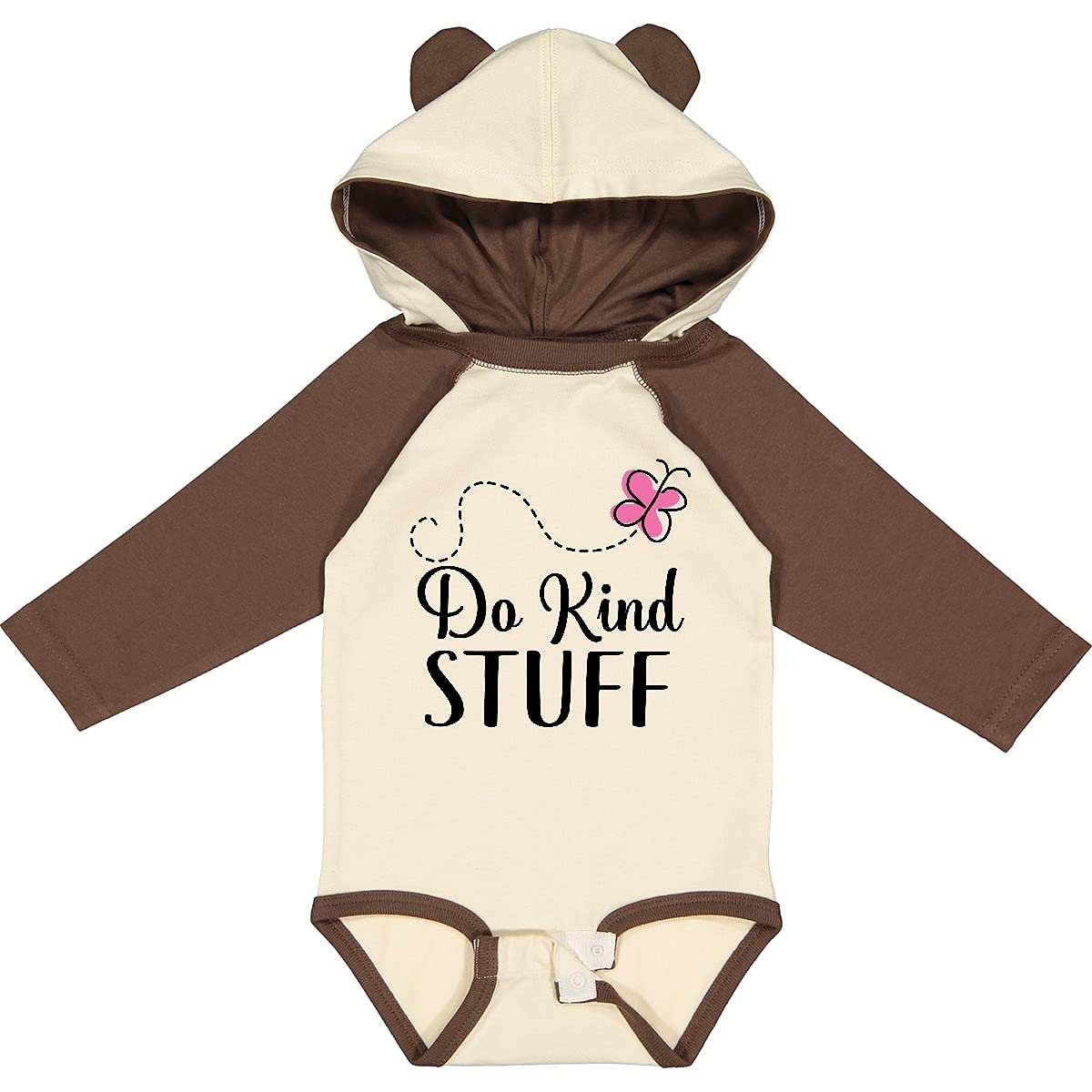 Kindness Quote Long Sleeve Baby Creeper - Perfect for Playdates & Family Outings