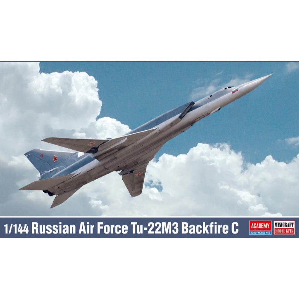 1/144 Scale Russian Airforce Tu-22M3 Backfire C Model Kit - Perfect for Collectors, Military Enthusiasts & Scale Model Builders | Display, Gift, or Hobby Project