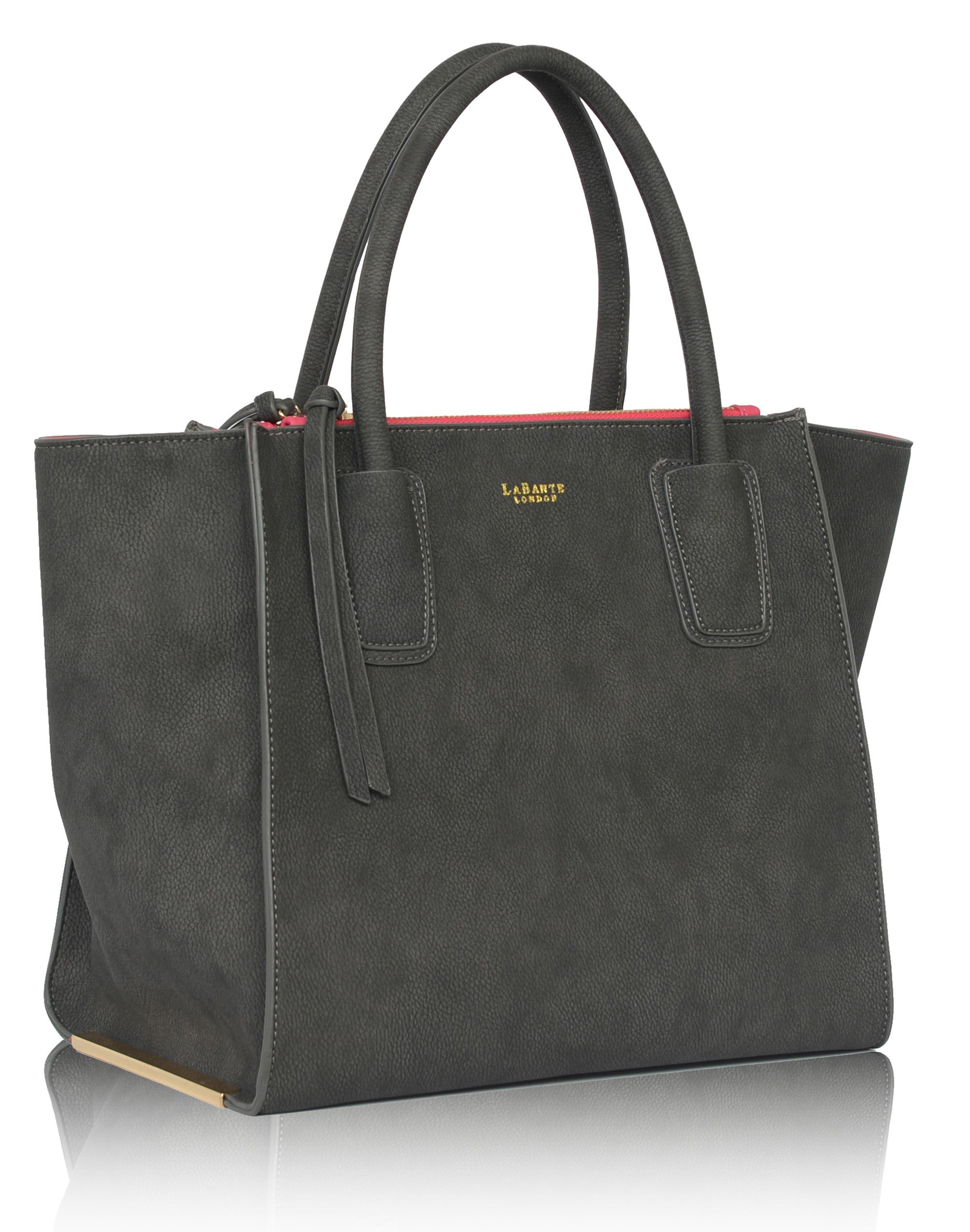 LaBante London 'Demi' Vegan Leather Shoulder Bag for Women - Stylish & Cruelty-Free Handbag for Work, Travel & Everyday Use
