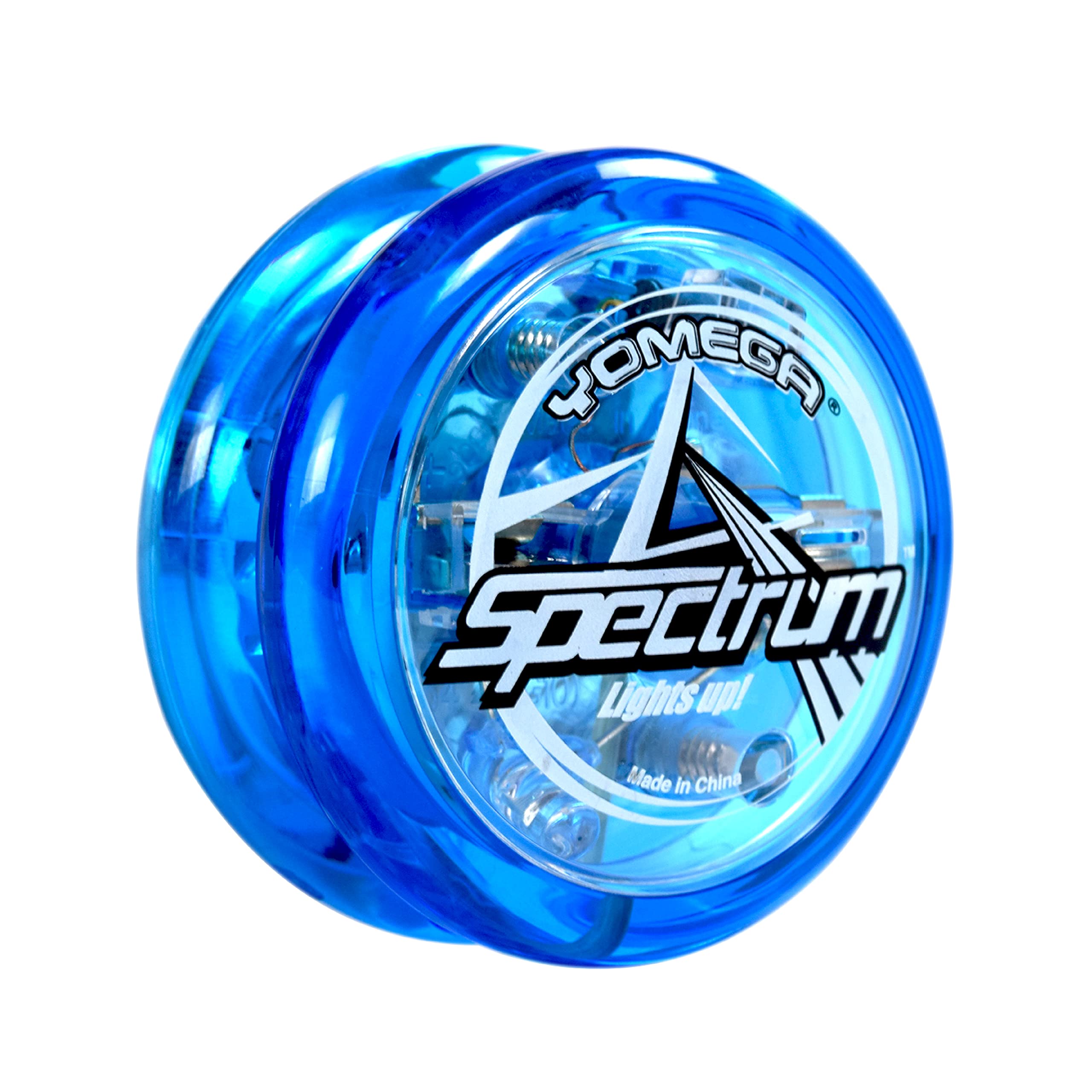 **Yomega Spectrum LED Light Up Fireball Transaxle YoYo - Professional String Trick Yo-Yo for Intermediate & Advanced Players (Colors Vary) - Perfect for Night Play, Performances & Competitions**