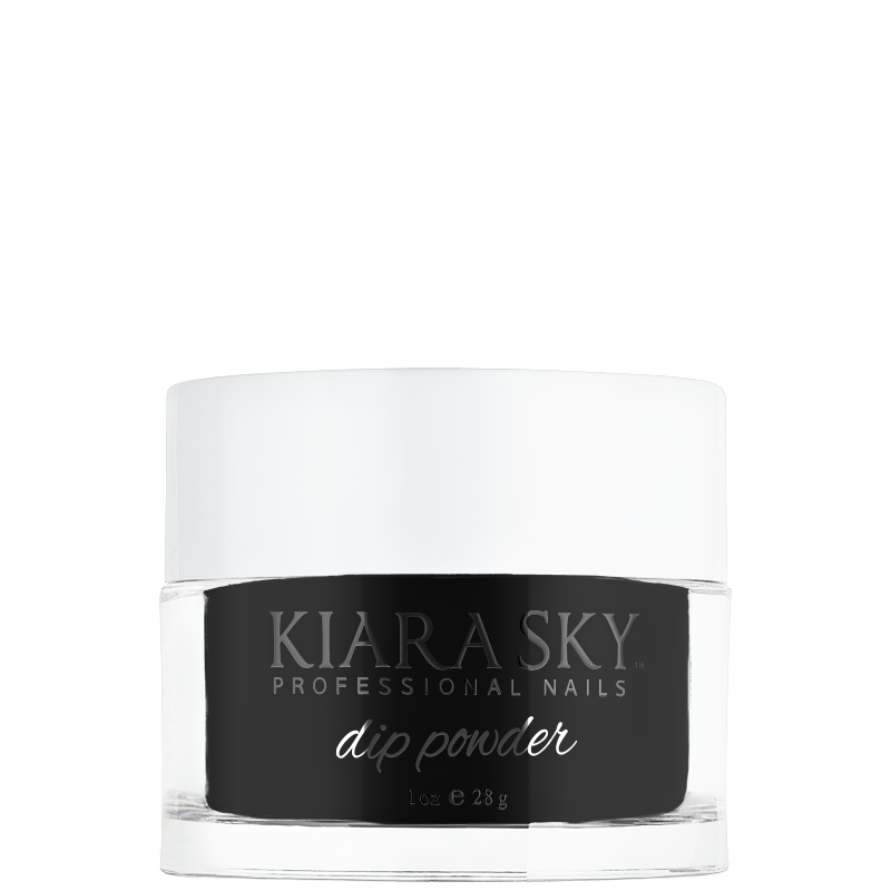 Premium Black Dip Powder D435 for Nails - Long-Lasting & Easy to Apply - Perfect for Salon, Home Manicures & DIY Nail Art
