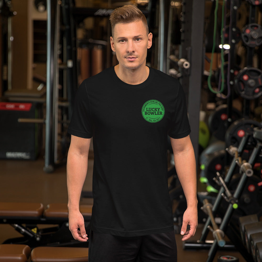 2020 Vintage Lucky Bowler T-Shirt for Men - Soft Cotton Graphic Tee with Retro Design - Perfect for Casual Wear, Bowling Nights & Street Fashion
