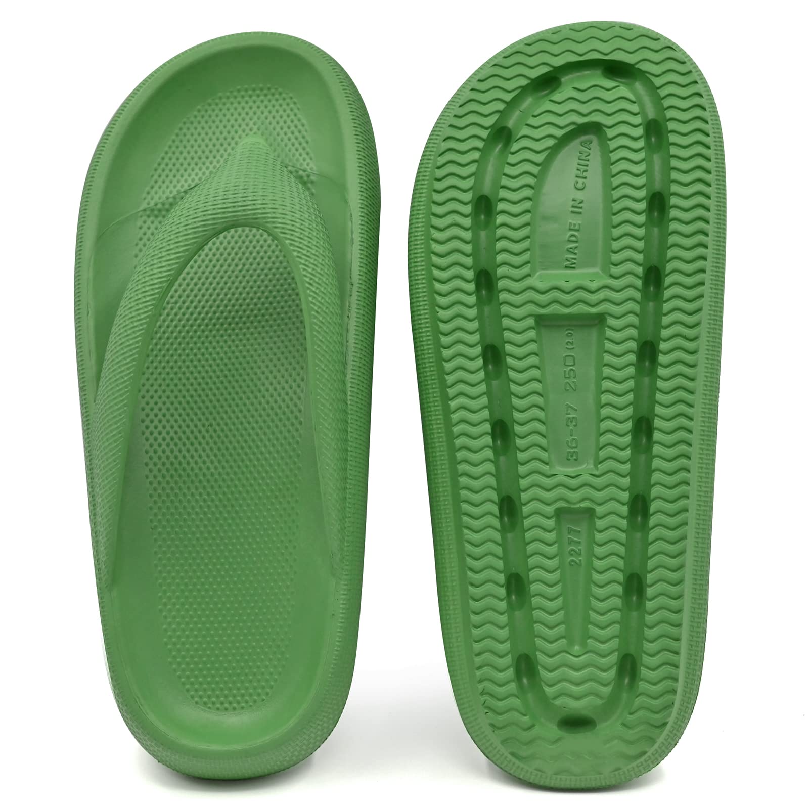Women's & Men's Pillow Soft Flip Flops - Cushioned EVA Beach Sandals for Spa, Bath & Walking | Comfortable Slides for Pool, Vacation & Summer Outfits