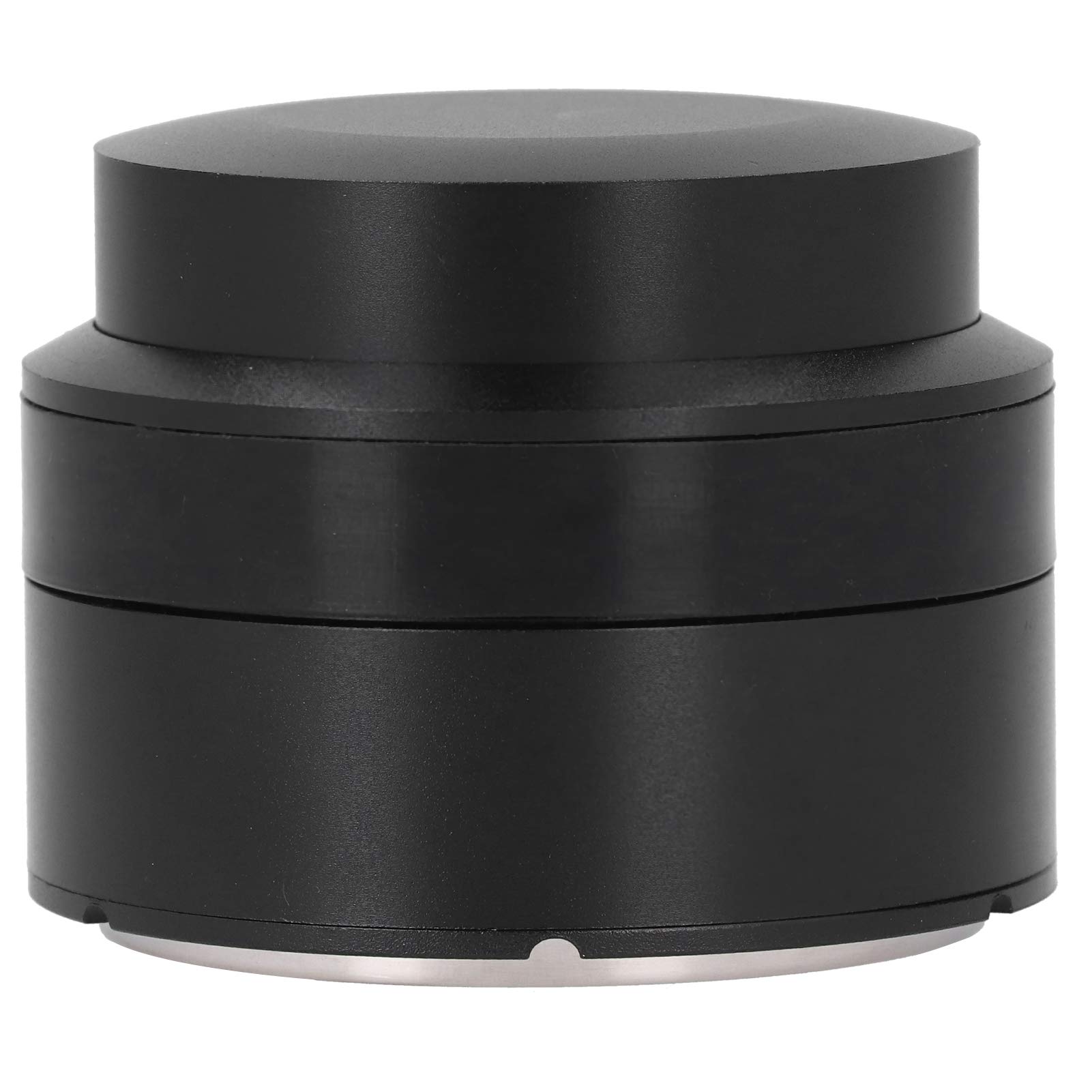Premium 58mm Stainless Steel Coffee Tamper with Flat Base - Professional Espresso Distributor & Leveler Tool for Baristas - Perfect for Home Brewing & Coffee Shops