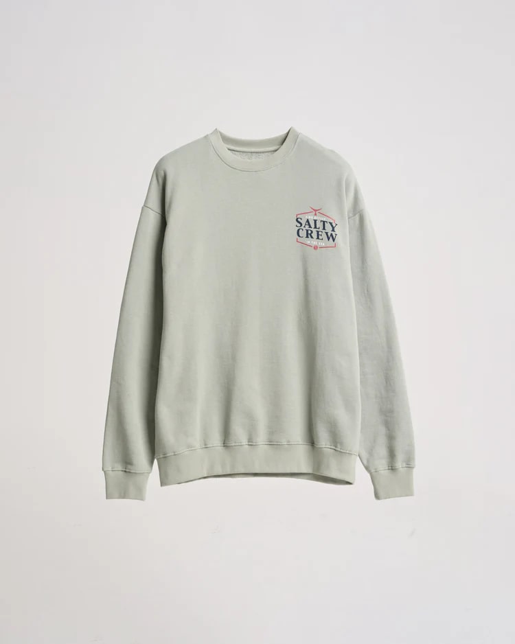 Salty Crew Skipjack MW Crew Neck T-Shirt for Men - Comfortable & Stylish Fishing & Outdoor Apparel - Perfect for Boating, Beach, and Casual Wear