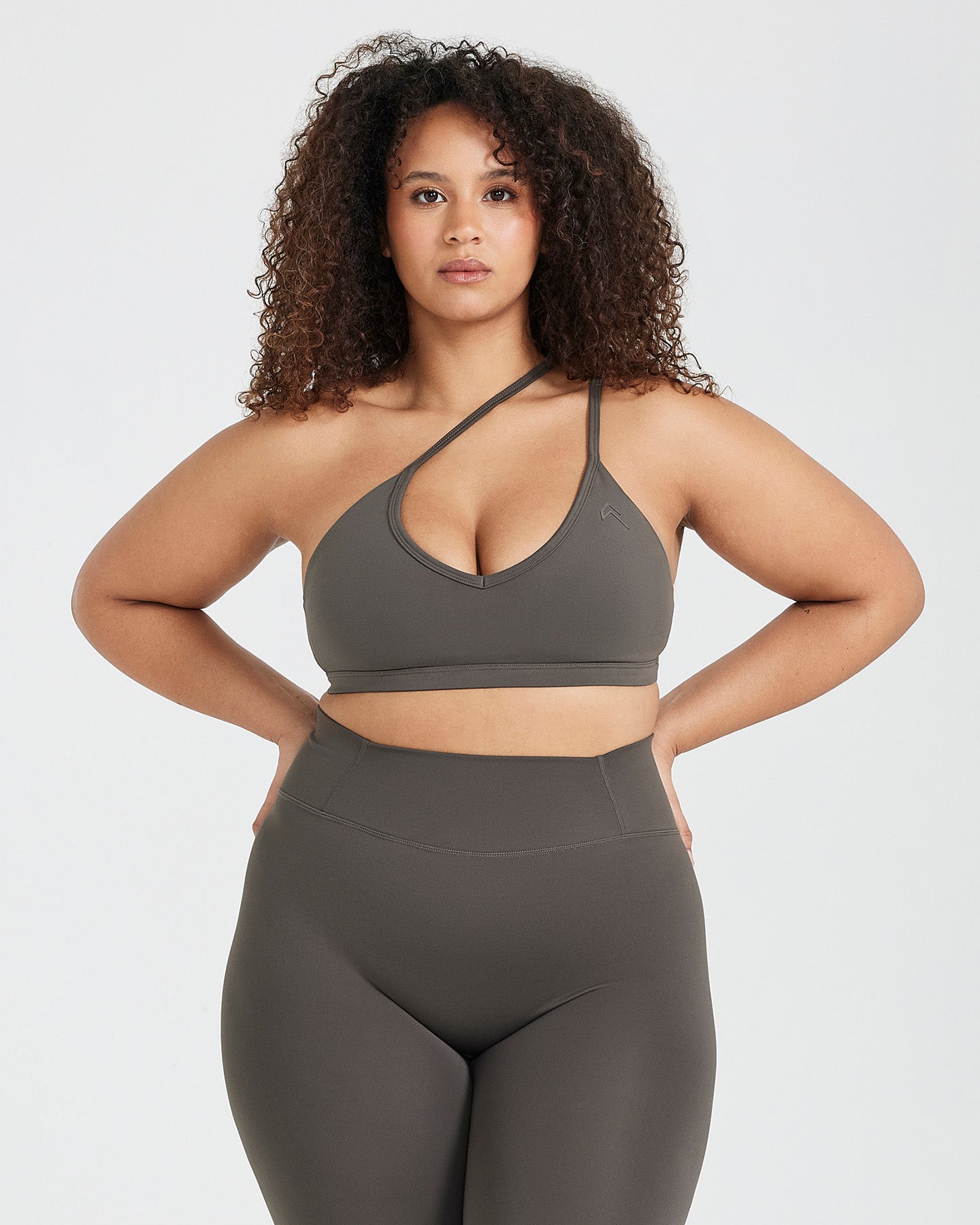 Timeless Strappy Bralette for Women | Comfortable Deep Taupe Lace Bralette - Perfect for Yoga, Lounge & Everyday Wear