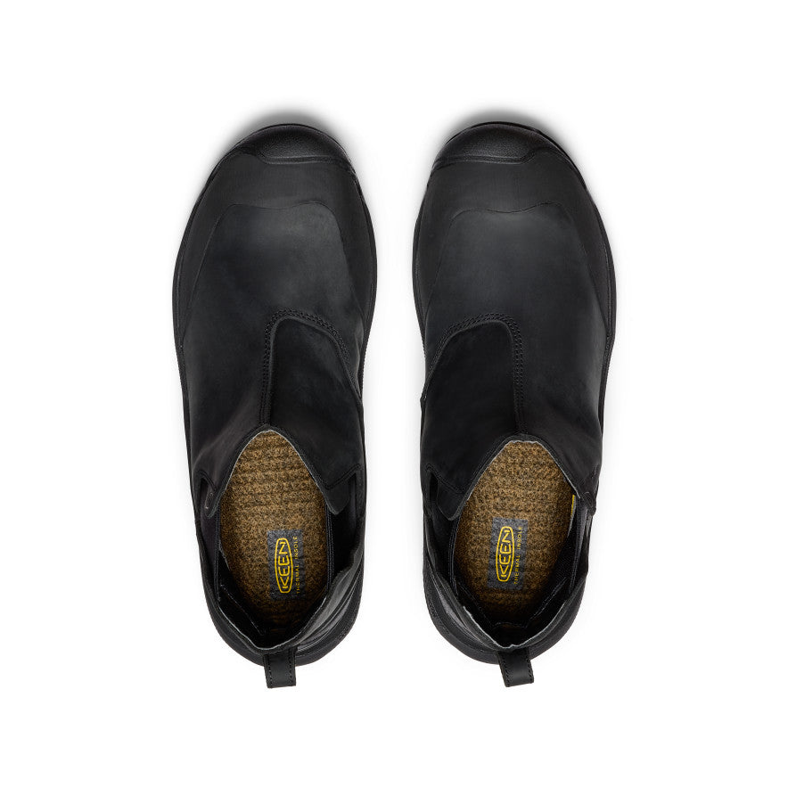 Men's Revel IV Waterproof Chelsea Boots - Black/Black | Slip-Resistant, Comfortable for Work, Outdoor & Casual Wear
