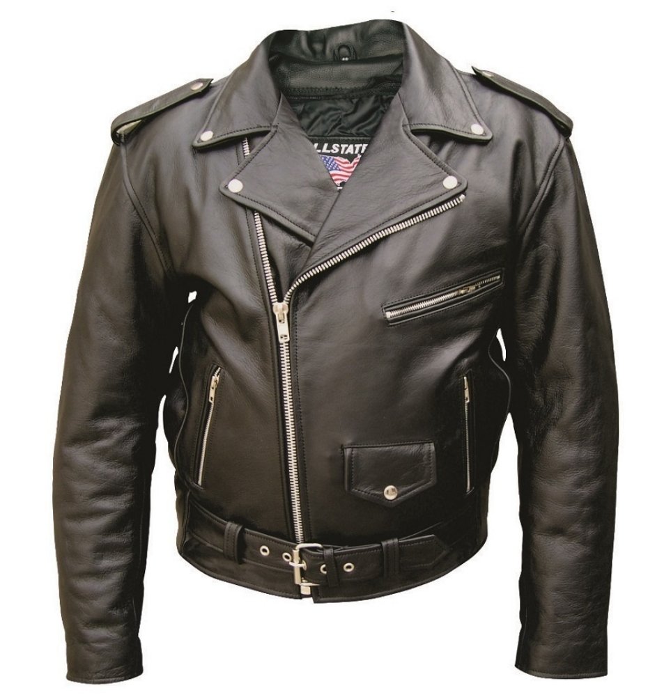 Men's AL2017 Basic Tall Motorcycle Jacket - 40 Black | Waterproof Biker Jacket for Harley & Cruiser Riders | Perfect for Long Rides & Cold Weather Protection