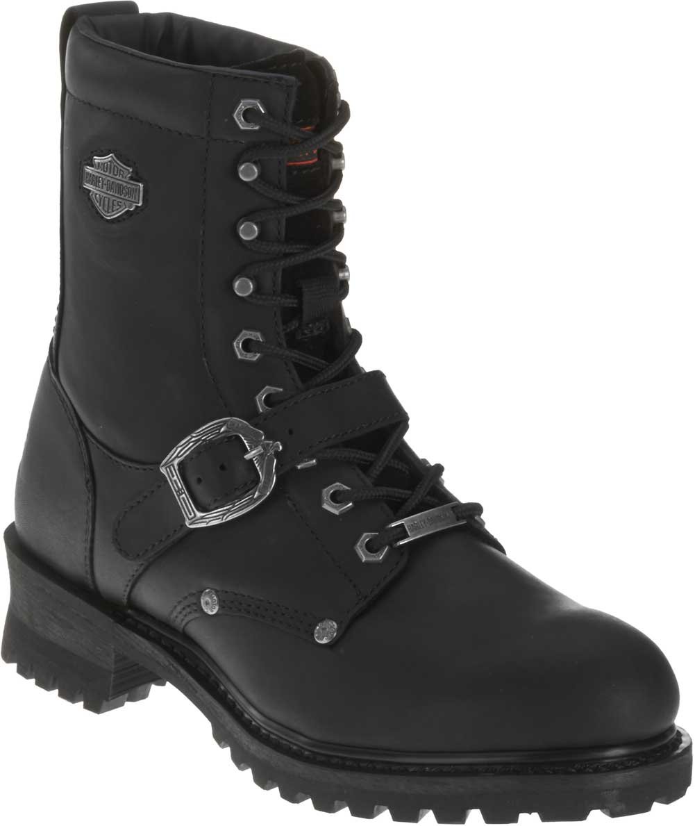 Harley-Davidson Men's Faded Glory Leather Motorcycle Boots - Rugged Biker Boots for Casual Riding & Everyday Wear - Perfect for Motorcycle Enthusiasts & Outdoor Adventures