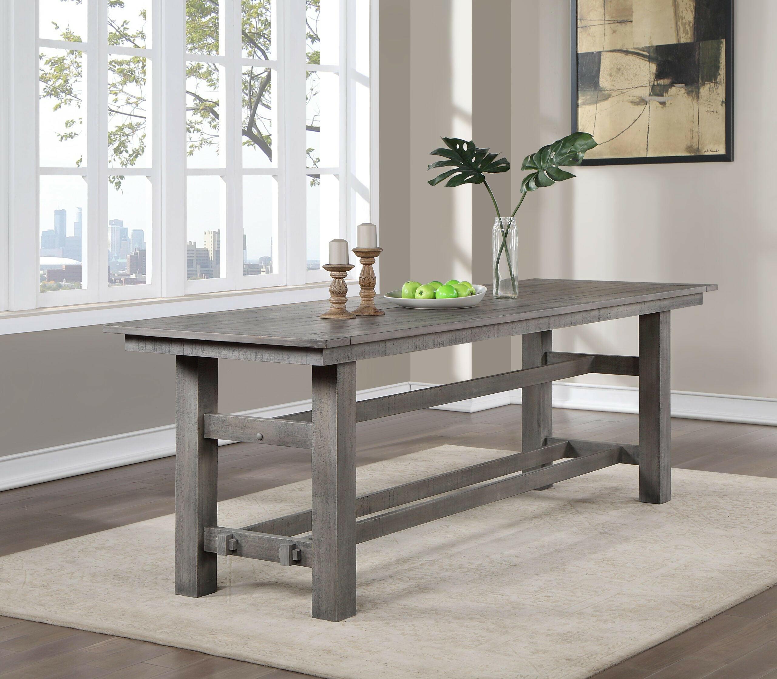 Keystone Counter Height Dining Table 71110 LJA - Perfect for Kitchen, Breakfast Nook & Small Space Dining