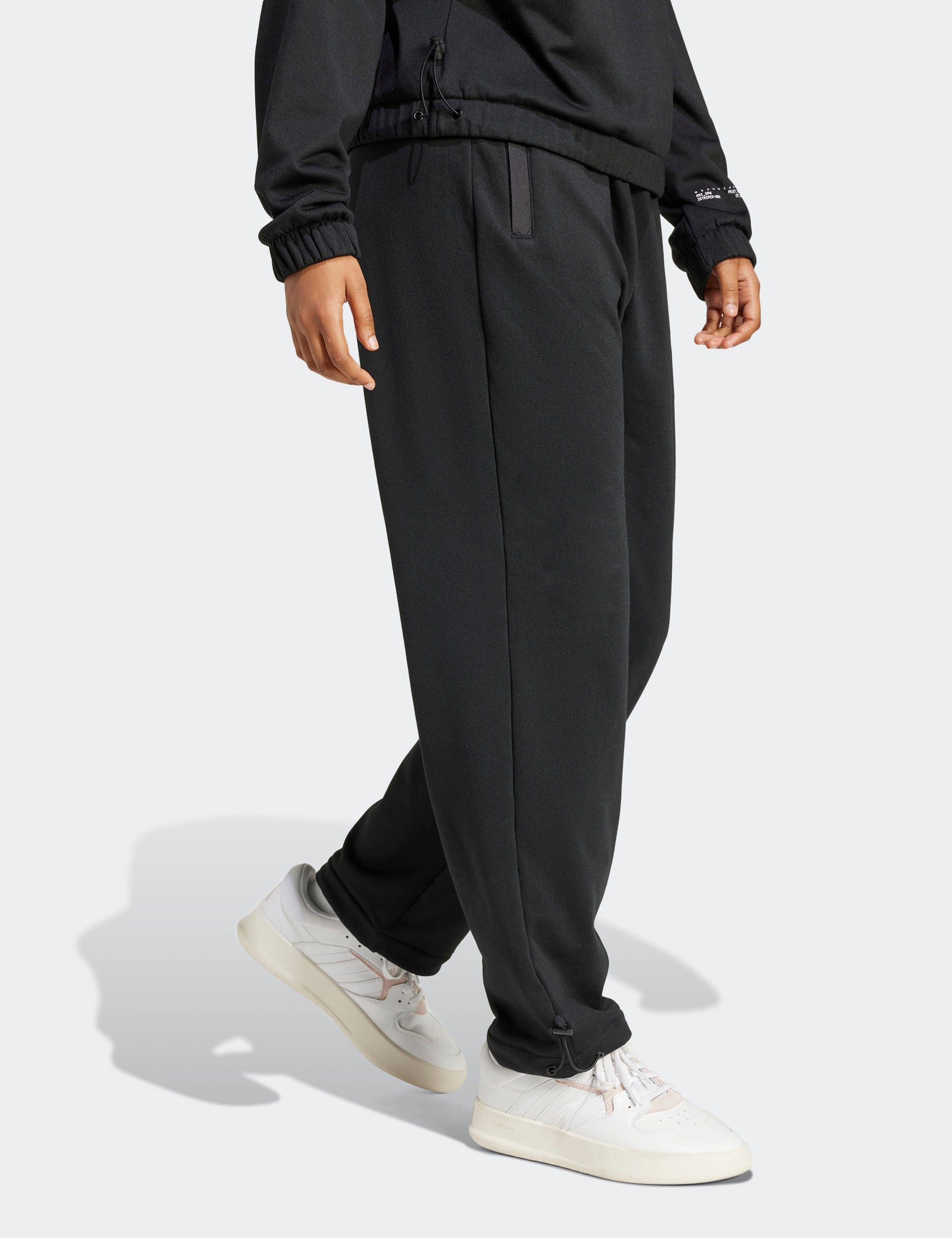 City Escape Fleece Joggers for Women - Soft & Comfortable Black Lounge Pants - Perfect for Yoga, Running, and Casual Wear