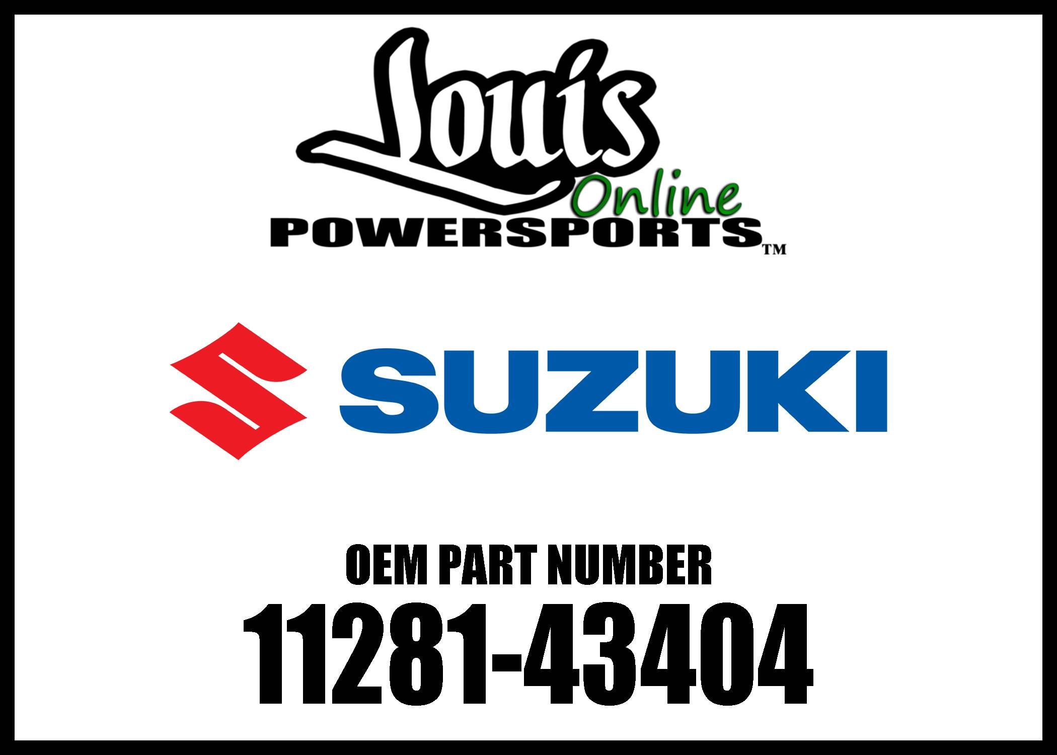 Genuine Suzuki 11281-43404-000 Oil Crankcase Hose Replacement Part - Perfect for Suzuki Motorcycle & ATV Engine Maintenance & Repair