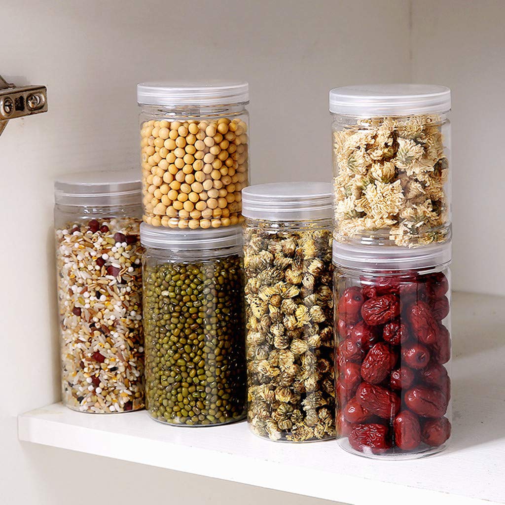 Allshiny Airtight Plastic Food Storage Containers for Kitchen - BPA-Free, Leak-Proof Fresh Food Preservation Boxes | Ideal for Meal Prep, Leftovers & Pantry Organization