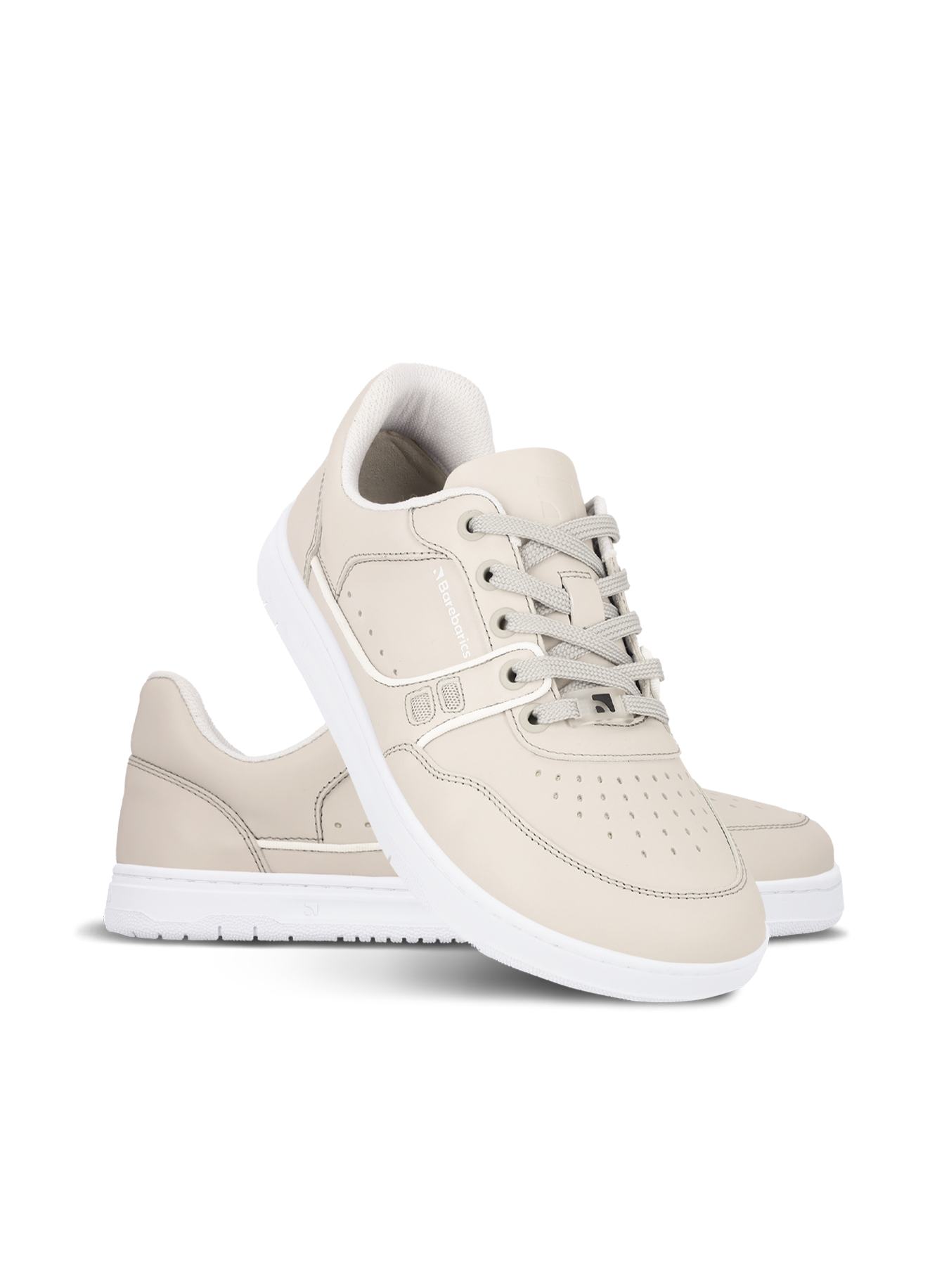 Barefoot Sneakers Barebarics Arise - Cream White Minimalist Shoes for Men & Women | Perfect for Running, Walking & Gym Workouts