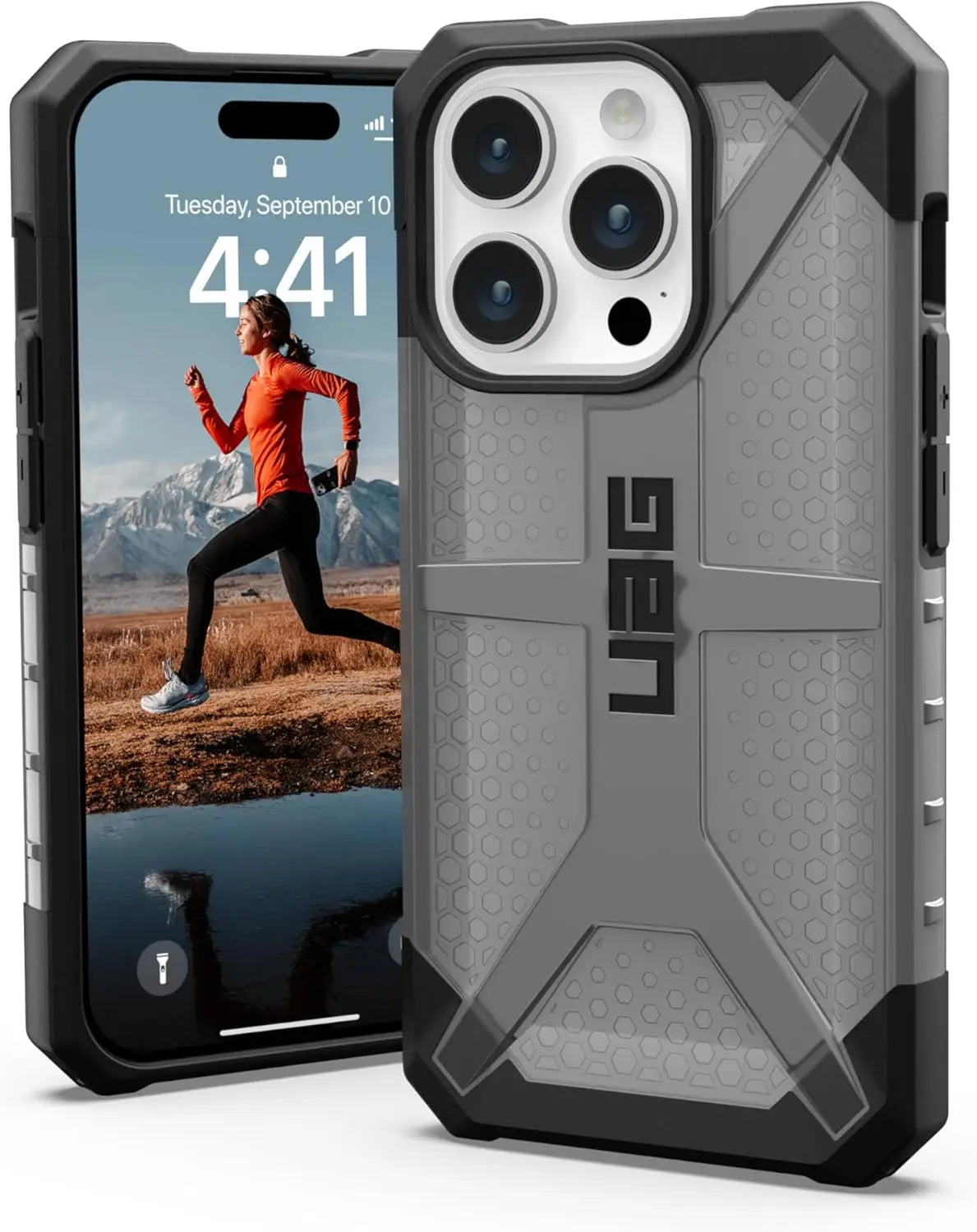 iPhone 16 Plus UAG Plasma Ice Rugged Protective Case - Shockproof & Drop-Proof Cover for Outdoor Adventures & Daily Use