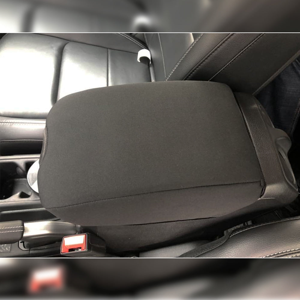 Premium Center Console Armrest Cover Pad for 2018-2023 Jeep Wrangler JL/JLU & 2019-2023 Jeep Gladiator JT - Comfortable & Durable Protection for Off-Road Adventures & Daily Commutes