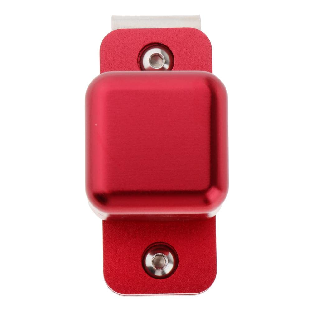 Premium Magnetic Pool Cue Chalk Holder - Portable Billiards & Snooker Chalk Clip Tool for Easy Access During Games | Perfect for Pool Halls, Home Game Rooms & Professional Tournaments