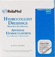 Cardinal Health Essentials HC22B Hydrocolloid Wound Dressings - Box of 20 | Advanced Healing for Pressure Ulcers, Diabetic Wounds & Post-Surgical Care
