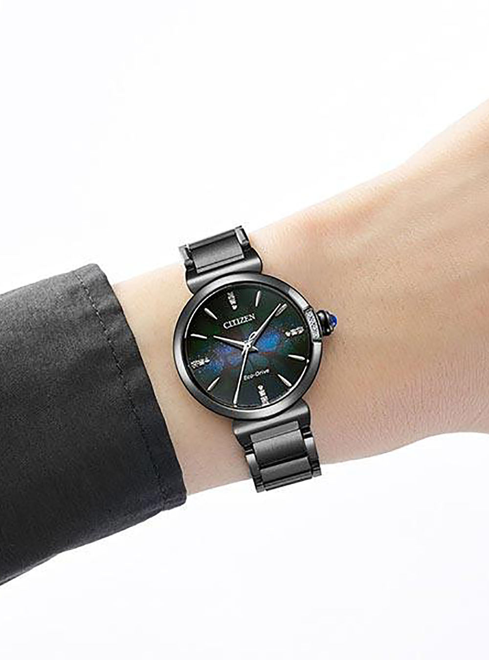 CITIZEN L ROUND Collection EM1067-88E Limited Edition Watch with Japan Movement - Perfect for Business, Formal Events & Luxury Gifts