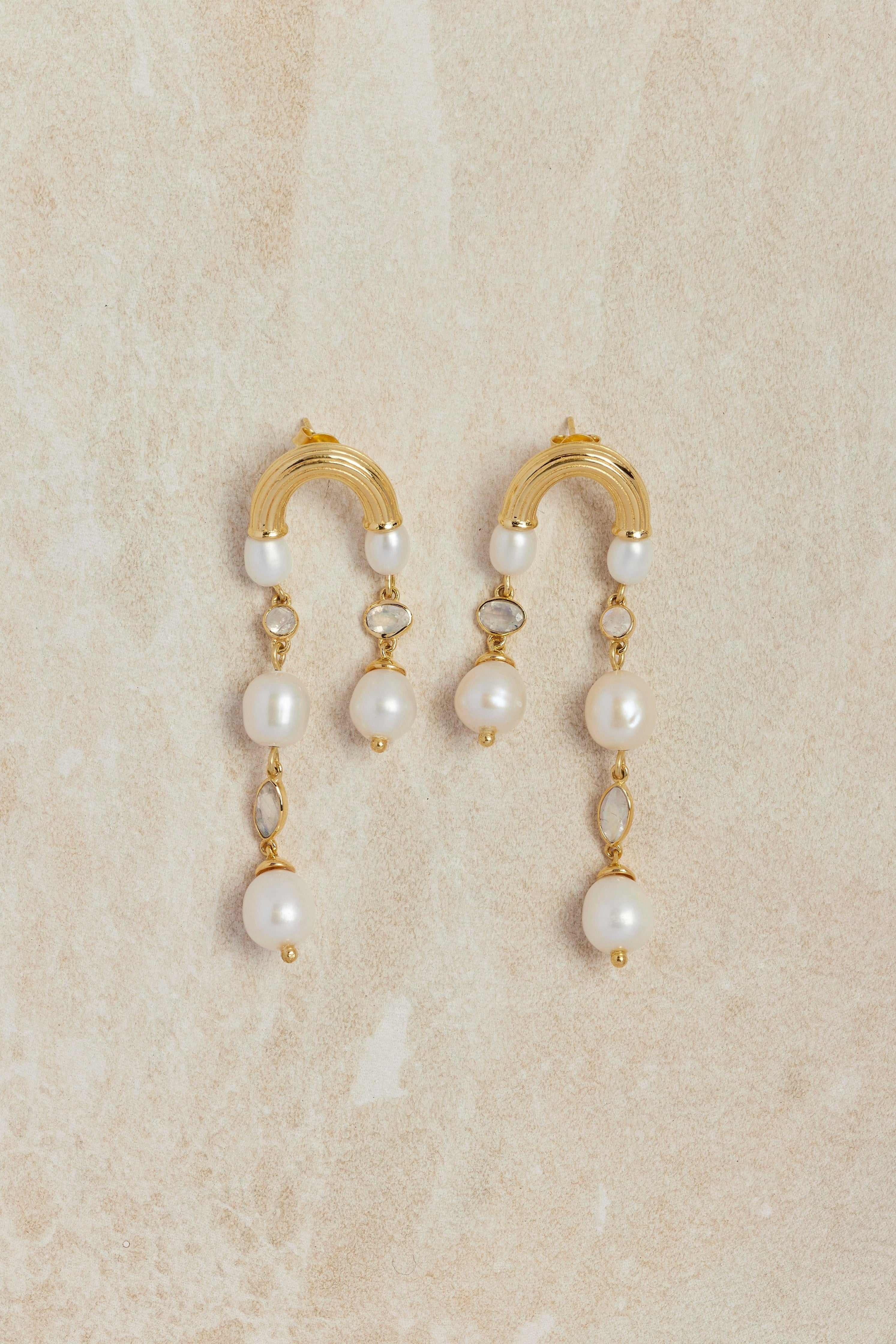 Florence Gold Earrings for Women - 14K Solid Gold Hoop Earrings, Minimalist Dainty Jewelry Gift for Her - Perfect for Everyday Wear, Parties & Special Occasions