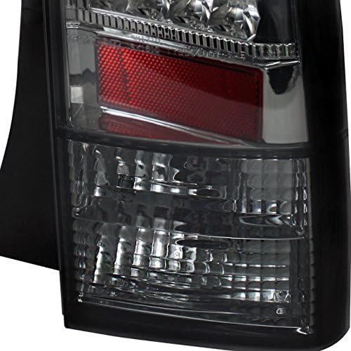AKKON V2 LED Tail Lights Brake Lamps for 2003-2007 Scion XB bB - Black Bezel Replacement Pair (Left + Right) | Enhanced Visibility & Style Upgrade for Night Driving & Car Customization