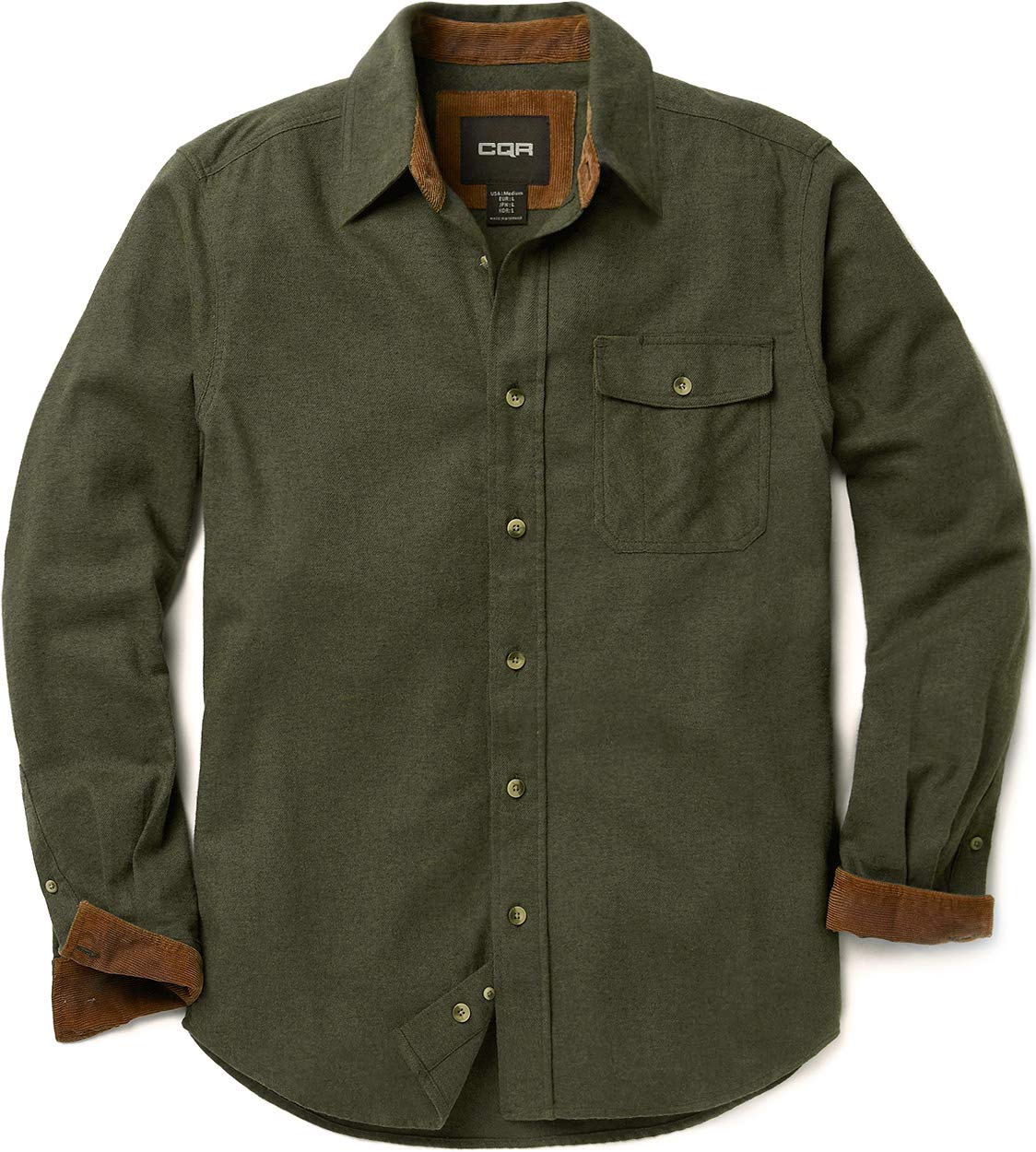 CQR Boys' Long Sleeve Outdoor Jacket - Waterproof Windproof Hiking Coat for Kids - Perfect for Camping, Hiking, and School Activities