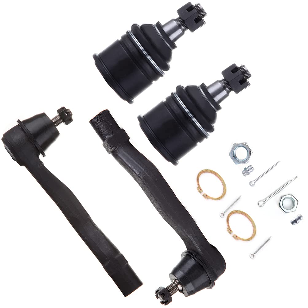SCITOO 8-Piece Suspension Kit for Acura Integra, Honda Civic, Honda Civic del Sol, Honda CR-V - Front Outer Tie Rod End & Lower Ball Joint - Perfect for Smooth Ride & Enhanced Vehicle Control