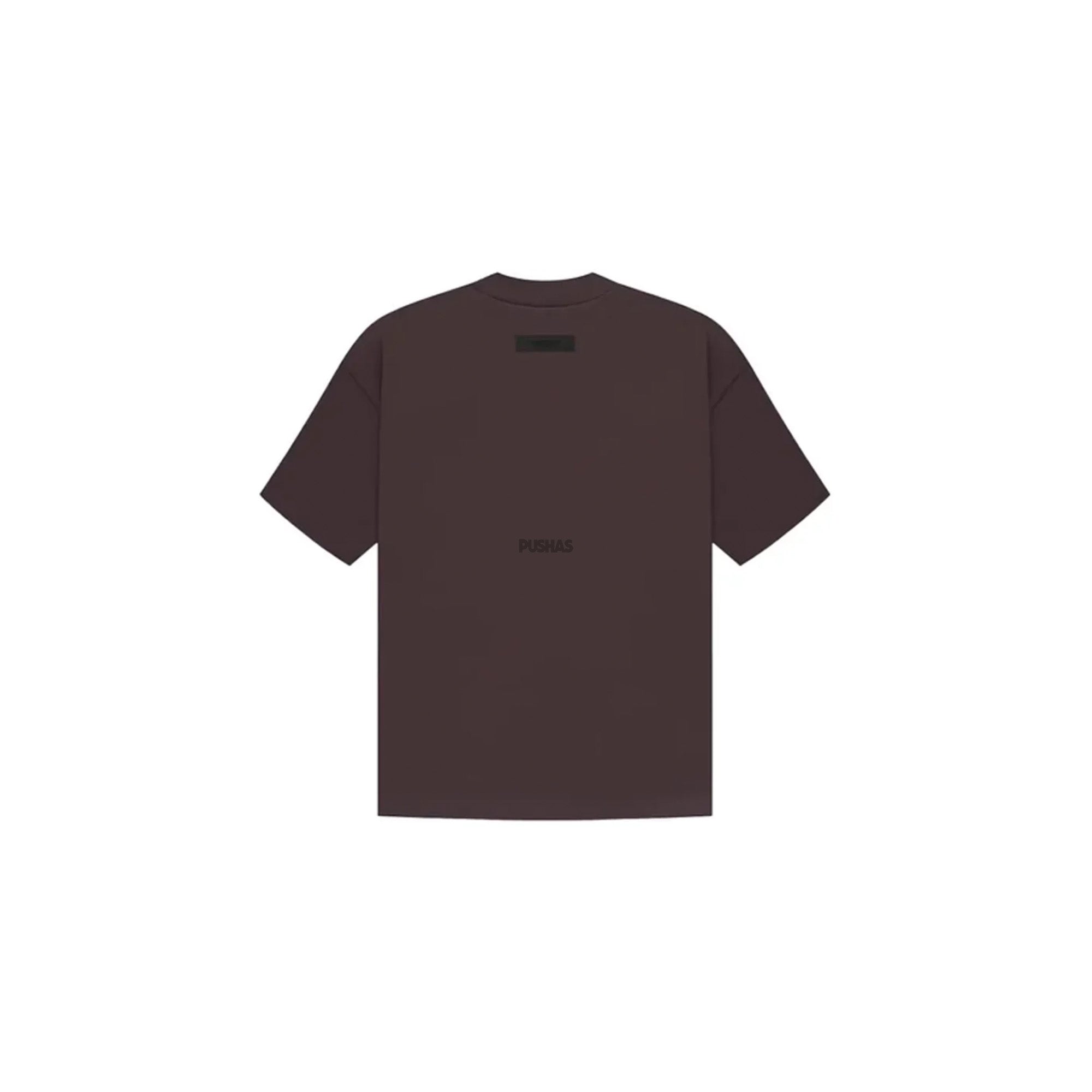 ESSENTIALS Short Sleeve T-Shirt for Men & Women | Soft Cotton Casual Tee in Plum Color (2023) | Perfect for Everyday Wear, Gym & Street Style